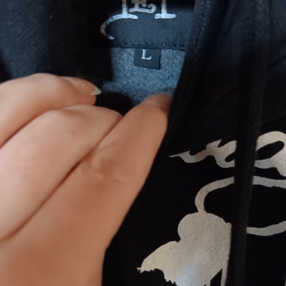 ***SOLD***Ed Hardy NWOT By Appointment Only on hoosd htf rare skull hoodie. L - Picture 5 of 7